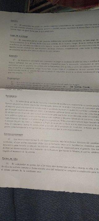 Documento antiguo manuscrito