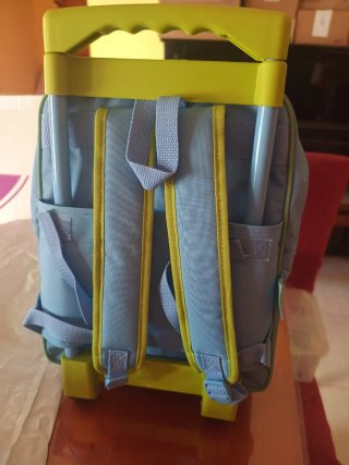 MOCHILA CAMPANILLA CON RUEDAS TINBERBELL DISNEY