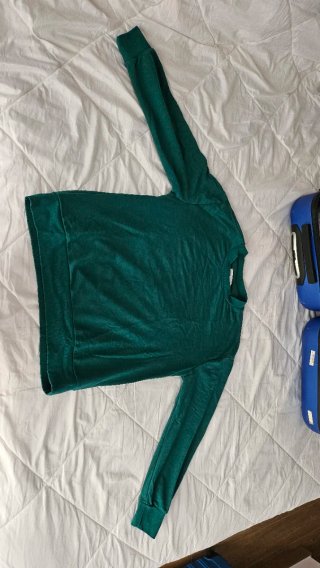 Buzo verde mujer