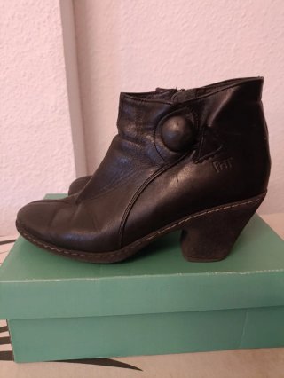 Botín de piel mujer