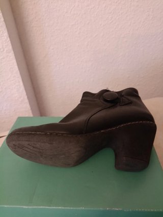 Botín de piel mujer