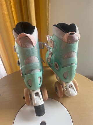 Patines en línea Oxelo color menta