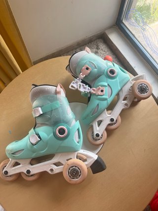 Patines en línea Oxelo color menta