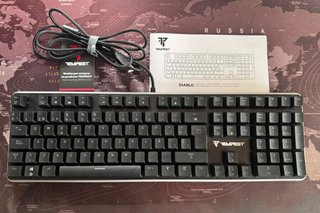 Teclado Mecánico Gaming Tempest Diablo RGB