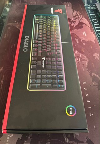 Teclado Mecánico Gaming Tempest Diablo RGB