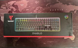 Teclado Mecánico Gaming Tempest Diablo RGB