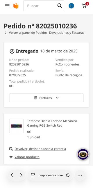 Teclado Mecánico Gaming Tempest Diablo RGB