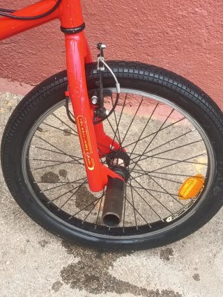 BMX WIPE 20 Roja Freestyle Decathlon