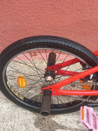 BMX WIPE 20 Roja Freestyle Decathlon