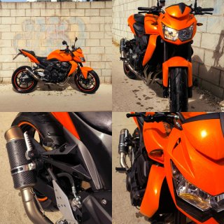 Kawasaki Z750 Naranja