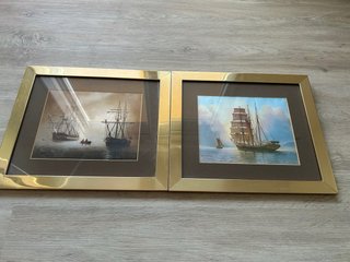 Cuadro Náutico Barcos Marinos