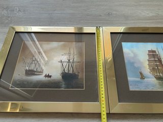Cuadro Náutico Barcos Marinos