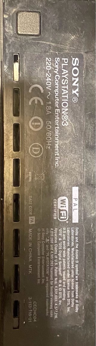 PS3 Fat Retrocompatible + 2 Mandos + 5 Juegos