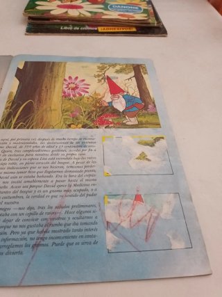 Álbum Cromos David el Gnomo 1985 Danone