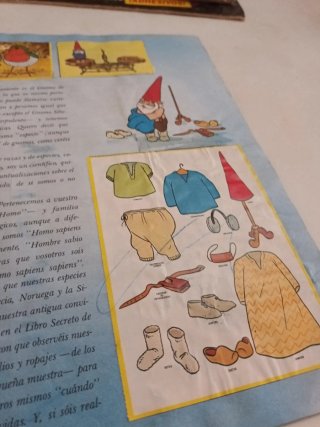 Álbum Cromos David el Gnomo 1985 Danone