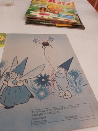Álbum Cromos David el Gnomo 1985 Danone