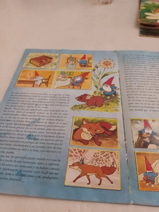 Álbum Cromos David el Gnomo 1985 Danone