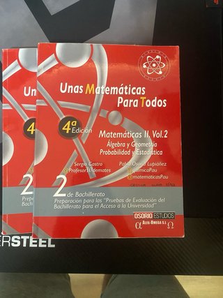 Libro practico: Unas Matematicas Para Todos 4ed
