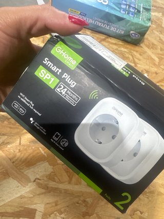 Pack 2 Enchufes Inteligentes WiFi GHome