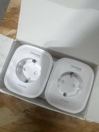 Pack 2 Enchufes Inteligentes WiFi GHome