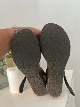 Sandalias Panama Jack Cuero Marrón Talla 38