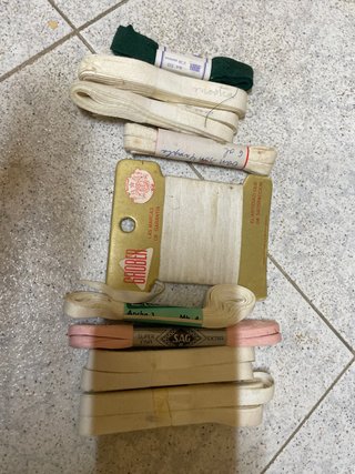 Lote de galón y cinta para costura