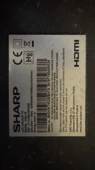 Tv sharp