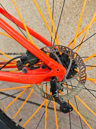 Rockrider Explorer 500 Naranja - Bicicleta montaña