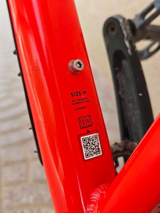 Rockrider Explorer 500 Naranja - Bicicleta montaña