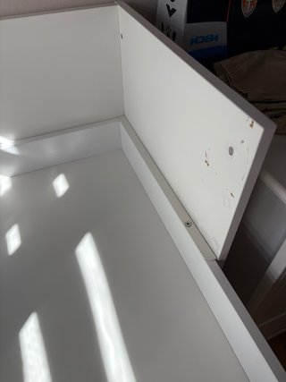 Cómoda cambiador bebé blanca