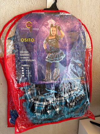 Disfraz Osito niña 1-3 años