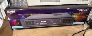 Etapa de Potencia BHM AMP-500 2x200Wrms