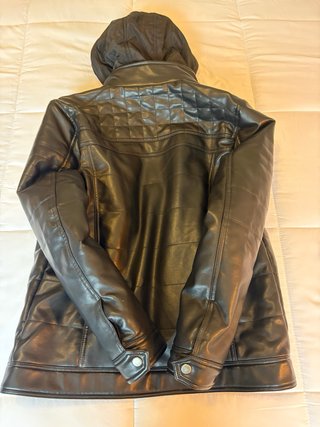 Chaqueta DI-BYE negra con pelo talla 48