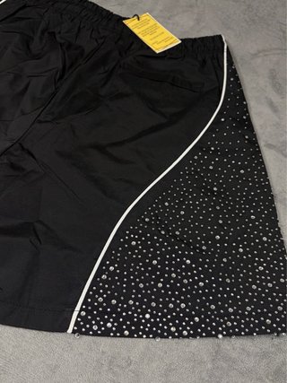 Shorts Corteiz con perlas y brillos nuevo