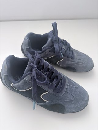 Zapatilla Zara casual azul marino T32