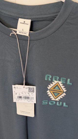 Camiseta Hombre Rebel Soul Springfield [L]