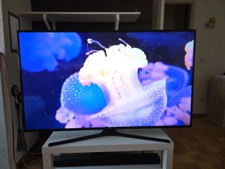 Televisor Smart TV 4K Samsung 55 pulgadas Negro