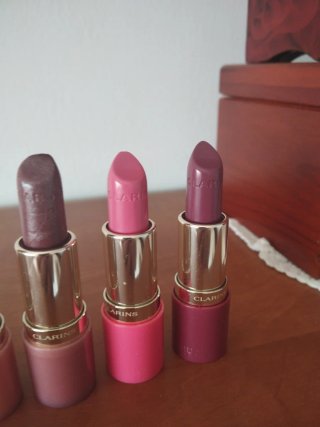 5 Labiales Clarins Joli Rouge Brillant