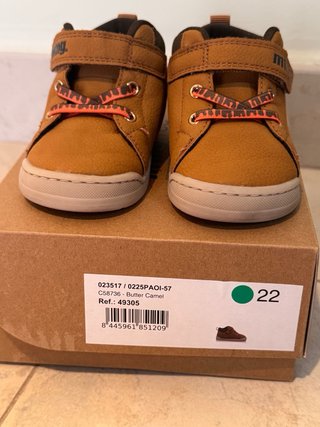 Botas Mustang Bebé Camel