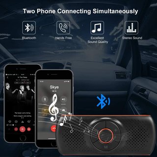 Altavoz manos libres Bluetooth T826 para teléfono