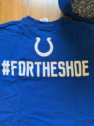 T-shirt Indianapolis Colts NFL Uomo XL Vintage USA