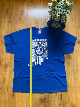 T-shirt Indianapolis Colts NFL Uomo XL Vintage USA