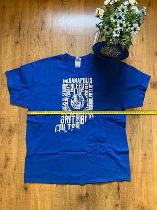 T-shirt Indianapolis Colts NFL Uomo XL Vintage USA
