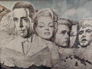 Cuadro Monte Rushmore Cantantes Famosos