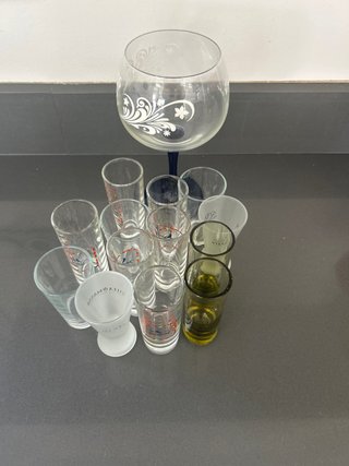 Conjuntó vasos chupito