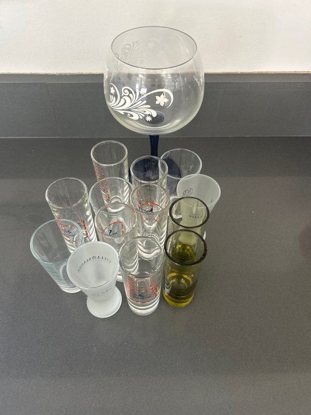 Conjuntó vasos chupito