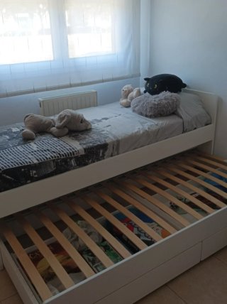 Cama doble de 1,90 x 90