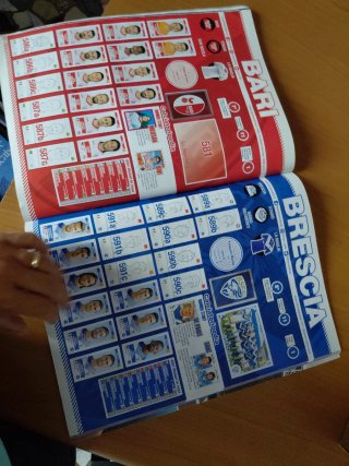 Album Calciatori Panini 2017-2018 incompleto