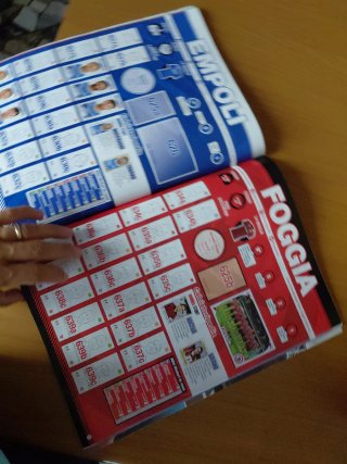 Album Calciatori Panini 2017-2018 incompleto