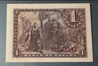 1 Peseta España 1943 Banco de España